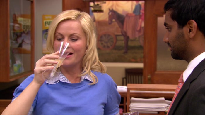 SHE ONE TIME MADE OUT WITH THE WATER-DELIVERY GUY IN HER OFFICE. 