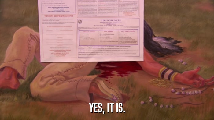 YES, IT IS.  