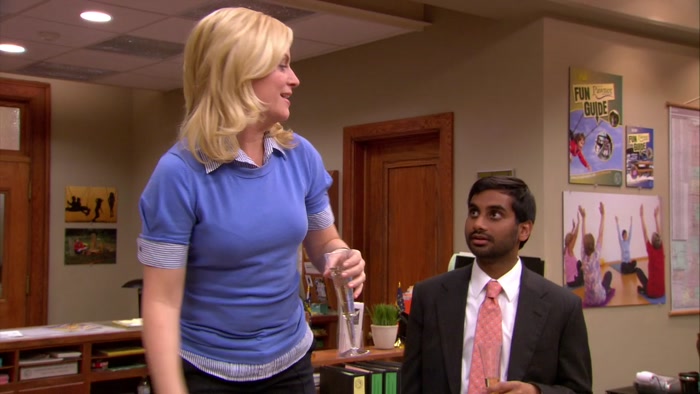 SHE ONE TIME MADE OUT WITH THE WATER-DELIVERY GUY IN HER OFFICE. 