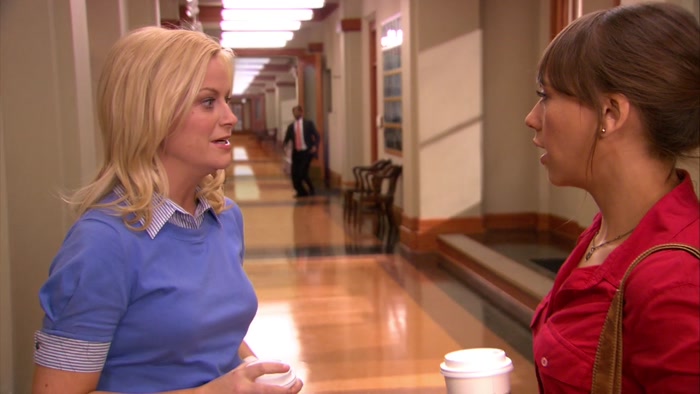 - OR WE COULD... - LESLIE! 