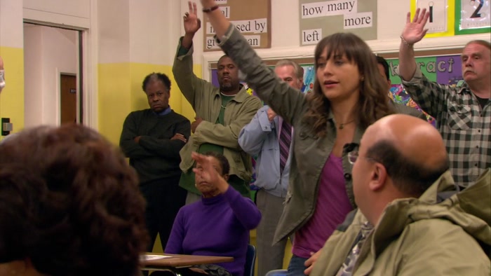 HI. I'M ANN PERKINS.  