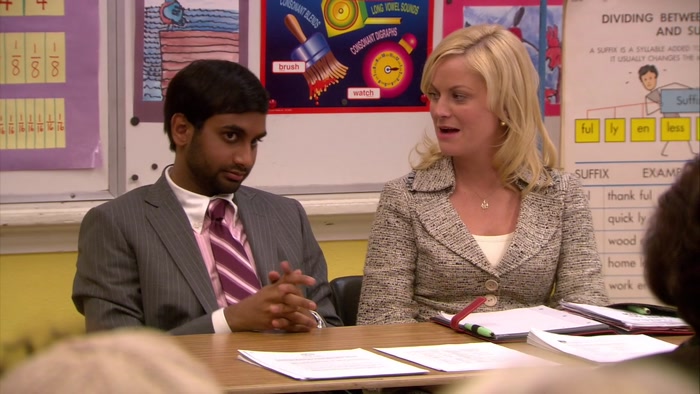 I'M LESLIE KNOPE, AND WITH ME IS DEPARTMENT MEMBER TOM HAVERFORD. 
