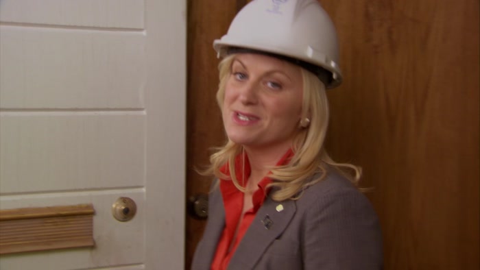 IT'S MS. PERKINS' HOUSE.  