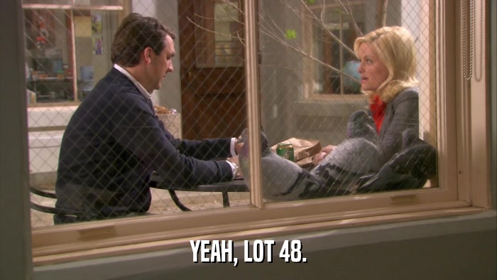 YEAH, LOT 48.  