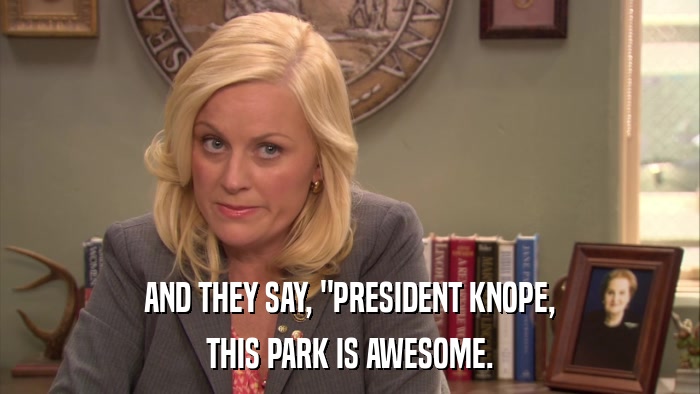 AND THEY SAY, 