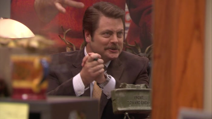 LESLIE KNOPE, BUILDER OF PARKS. HOW WAS CANVASSING? 
