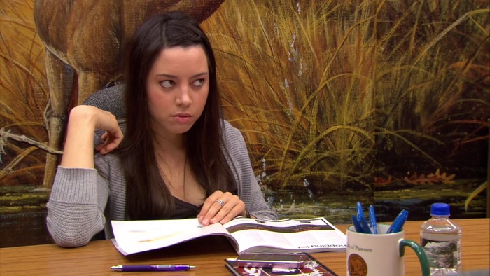 AND FINALLY, WE'VE GOT ANN PERKINS AND ANDY DWYER. 