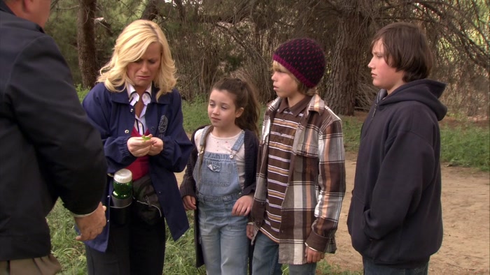LESLIE, THE ANIMALS KNOW YOU DON'T EAT THE COUNTRY HONEYSUCKLE. 