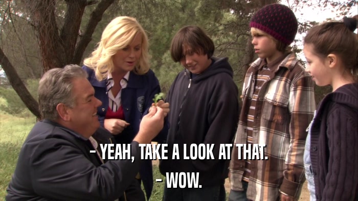 - YEAH, TAKE A LOOK AT THAT. - WOW. 
