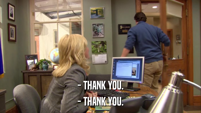 - THANK YOU. - THANK YOU. 
