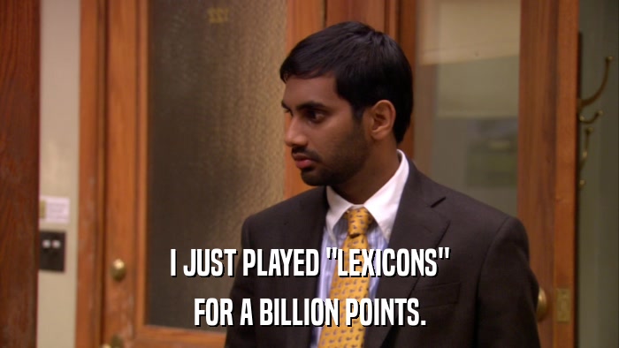 I JUST PLAYED 