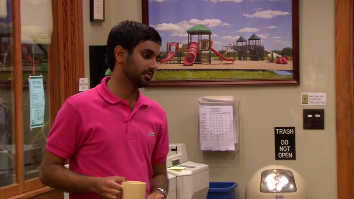 DO YOU THINK I'M IN THE TOP FIVE BEST-LOOKING INDIAN GUYS IN PAWNEE? 