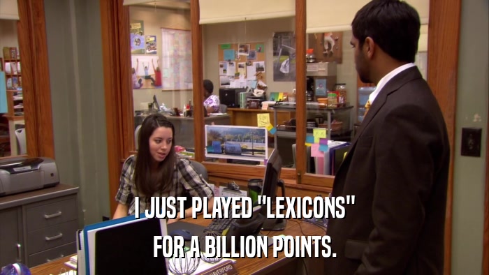 I JUST PLAYED 
