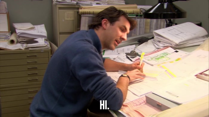 HI.  