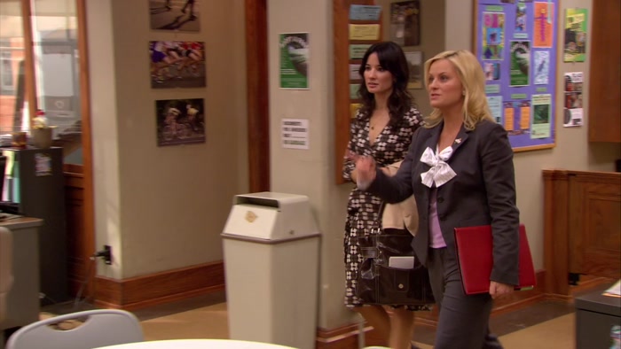 THIS IS RON SWANSON, OUR BOSS.  