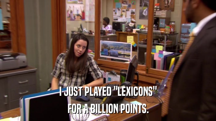 I JUST PLAYED 