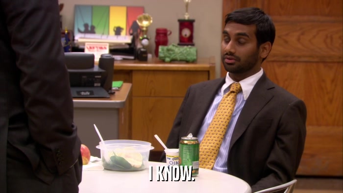 I KNOW.  