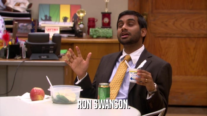 RON SWANSON.  