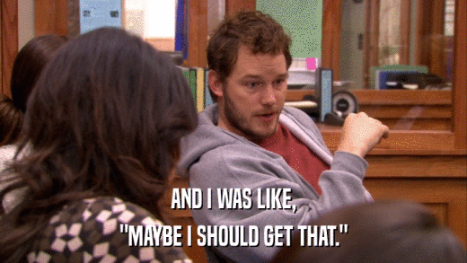 AND I WAS LIKE, 