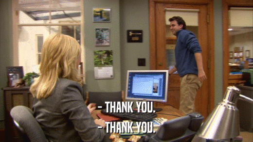 - THANK YOU. - THANK YOU. 
