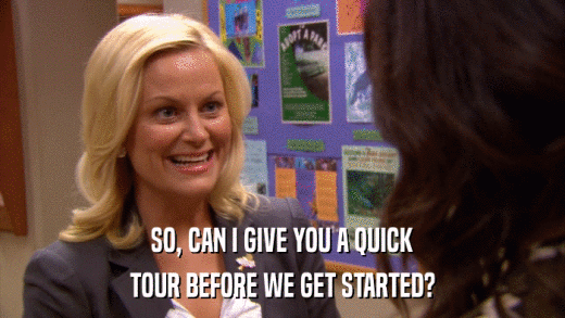 SO, CAN I GIVE YOU A QUICK TOUR BEFORE WE GET STARTED? 
