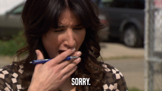 SORRY.  