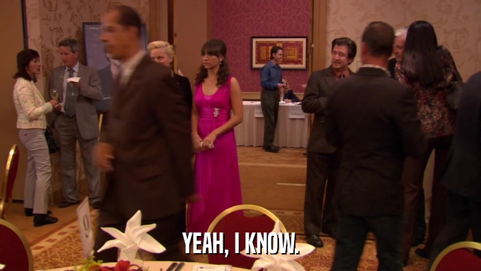 YEAH, I KNOW.  