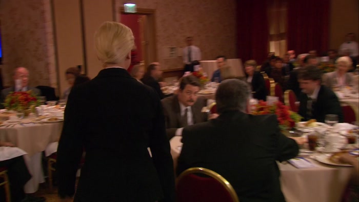 - YOU'RE THE MAN, LESLIE! - THANKS, TOM. 