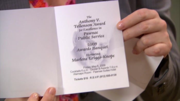 FOR EXCELLENCE IN PAWNEE PUBLIC SERVICE. 
