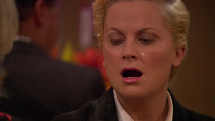 - I'M SO SORRY. - MMM-HMM. 