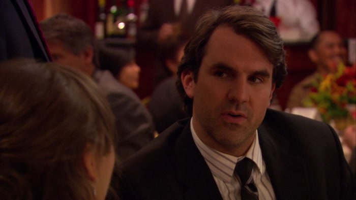 MAYBE YOU AND LESLIE CAN JOIN US AT THE BAR. 