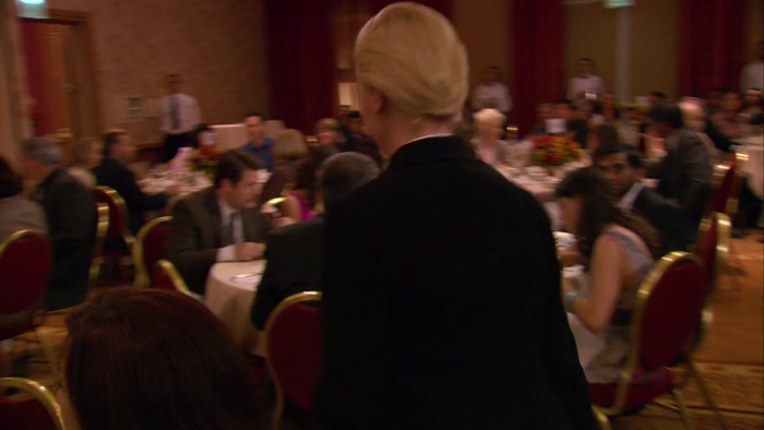 - YOU'RE THE MAN, LESLIE! - THANKS, TOM. 