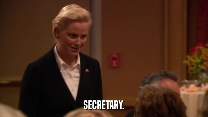 SECRETARY.  