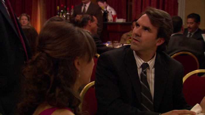 UH, IT'S 9:30, ON A FRIDAY NIGHT IN PAWNEE. 