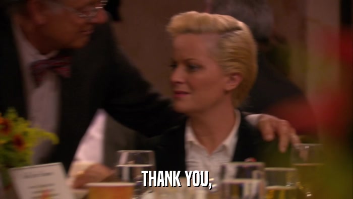 THANK YOU,  