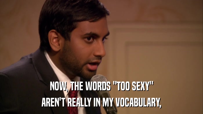 NOW, THE WORDS 