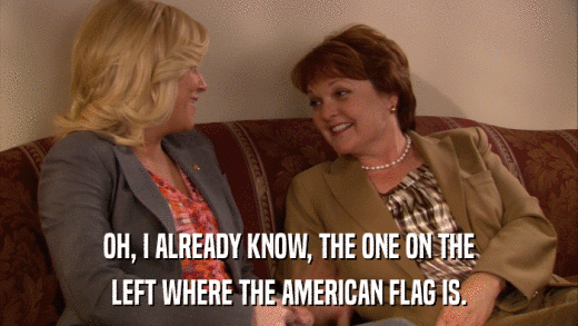 OH, I ALREADY KNOW, THE ONE ON THE LEFT WHERE THE AMERICAN FLAG IS. 