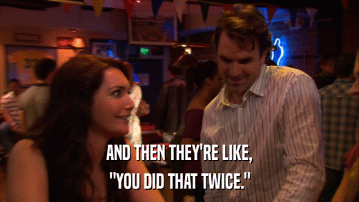 AND THEN THEY'RE LIKE, 