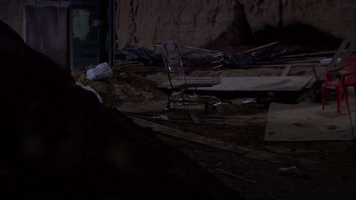 WHAT? MARK, DON'T. THIS PIT ISN'T A DUMP. 