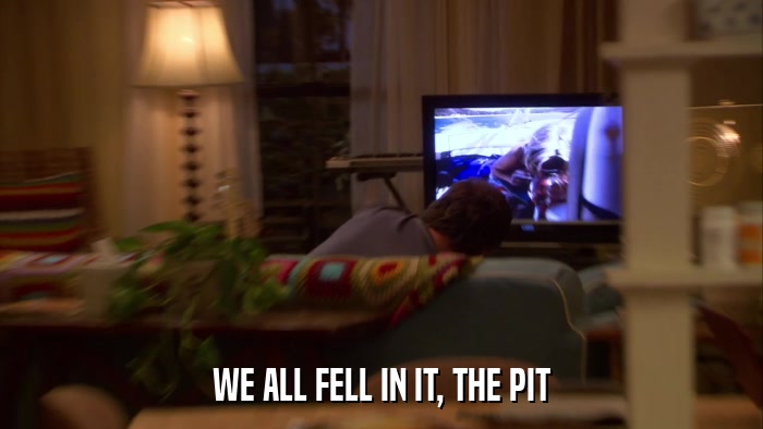 WE ALL FELL IN IT, THE PIT  