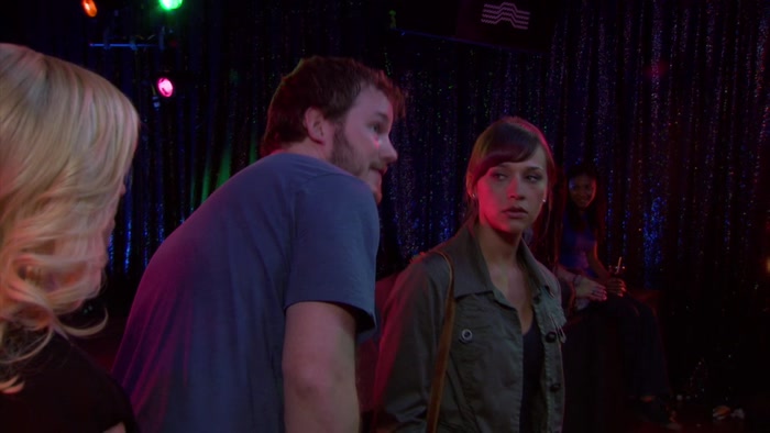 SORRY, LESLIE. WE'RE GONNA GO. I'LL CALL YOU TOMORROW. 