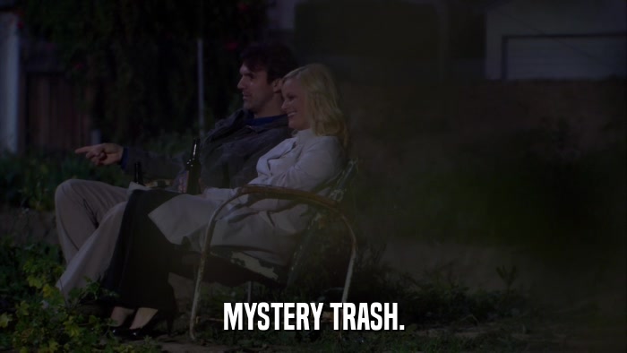 MYSTERY TRASH.  