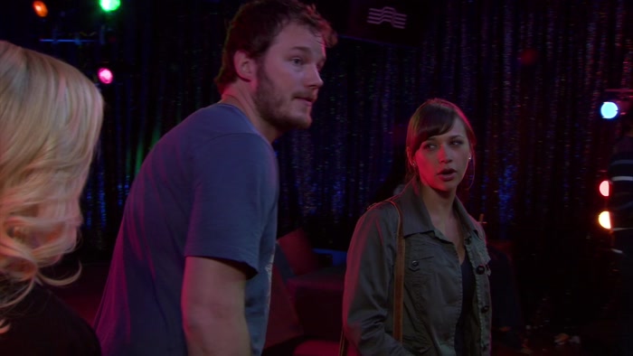 SORRY, LESLIE. WE'RE GONNA GO. I'LL CALL YOU TOMORROW. 