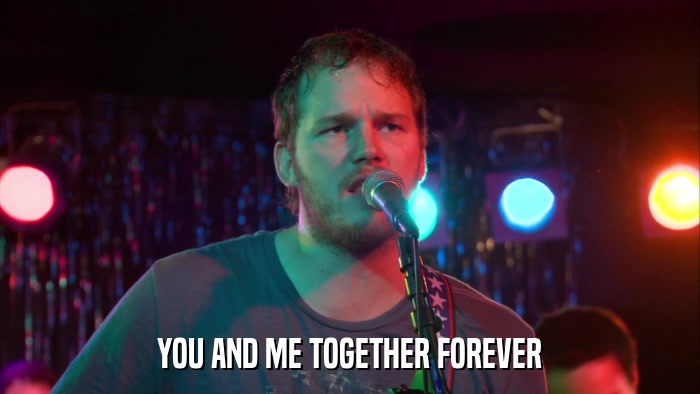 YOU AND ME TOGETHER FOREVER  
