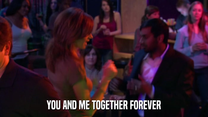 YOU AND ME TOGETHER FOREVER  