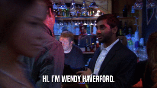HI. I'M WENDY HAVERFORD.  