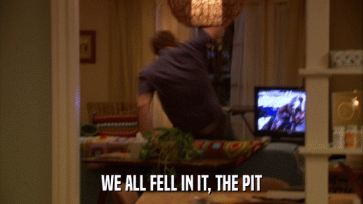 WE ALL FELL IN IT, THE PIT  