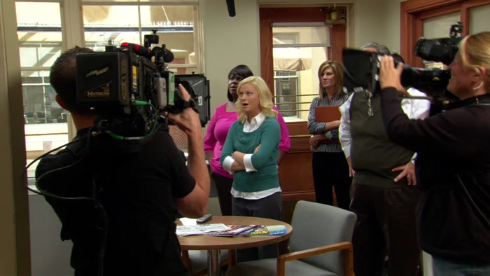 THEY'RE USING MULTIPLE CAMERAS, IT ALLOWS FOR A LOT OF IMPROV. 