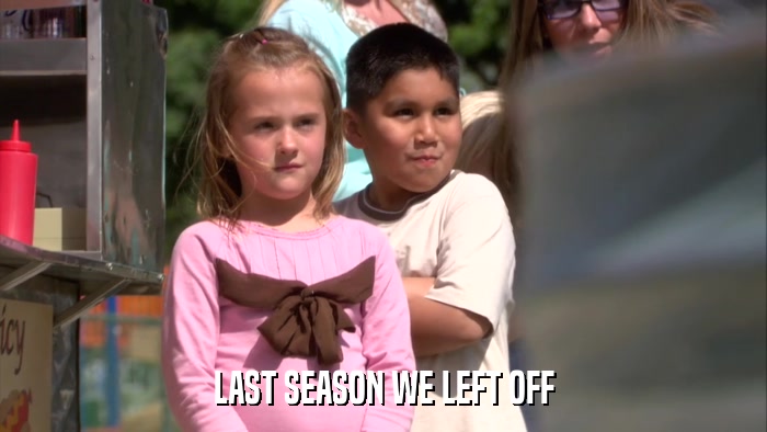 LAST SEASON WE LEFT OFF  
