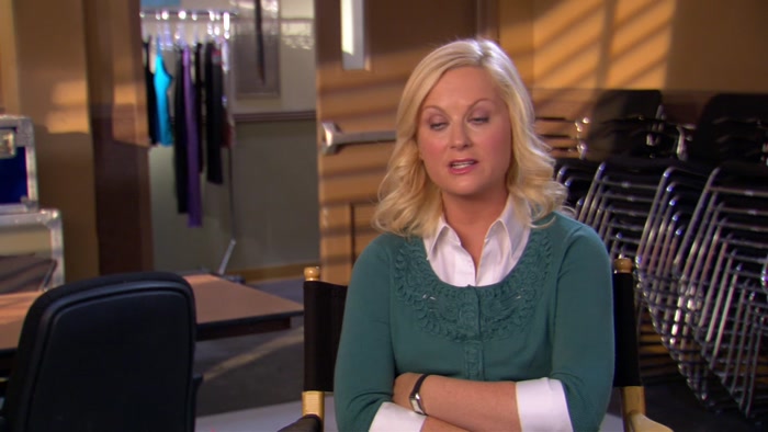 LESLIE GOING ON HER FIRST DATE, WITH DAVE 